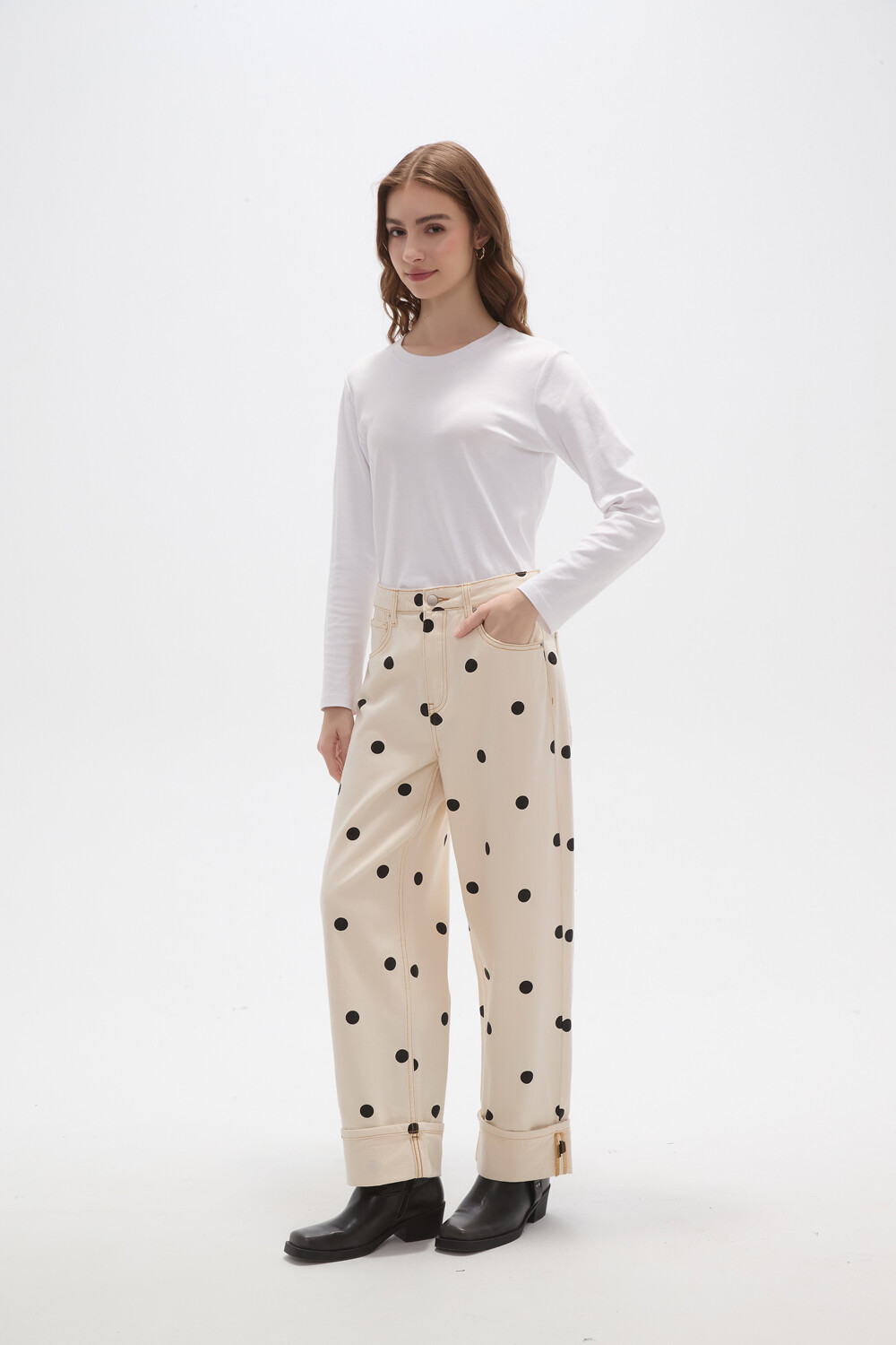 Pantalon Dots Estampado 1