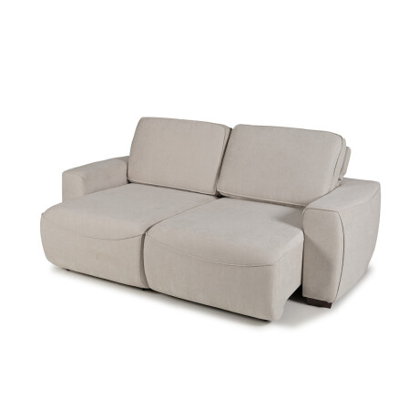 Sofá Adan (Retráctil) - Tela Microfibra - 2 módulos 9248 (Beige)