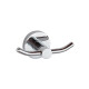 Metal Cromo Roma Accesorios De Baño Percha Linea Roma