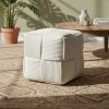 PUFF CUAD BLANCO 36X38X36CM Unica