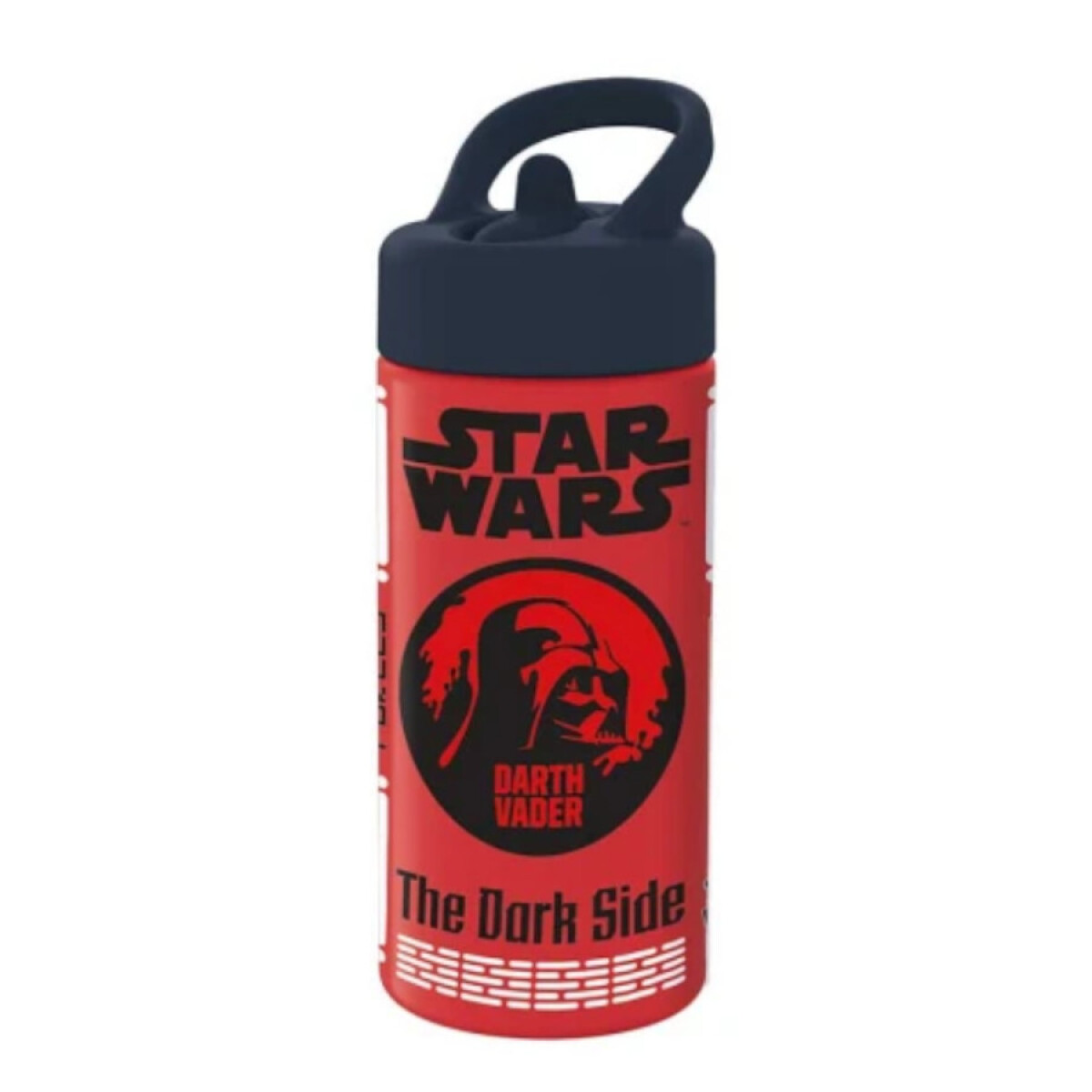 Botella de plástico Star Wars Darth Vader con pico bebedor 