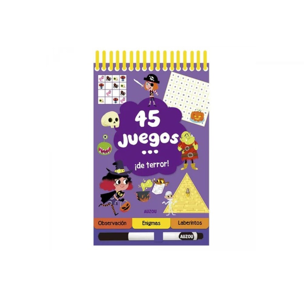 45 JUEGOS...¡DE TERROR! 45 JUEGOS...¡DE TERROR!