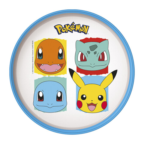Plato Plástico Pokémon para Microondas U