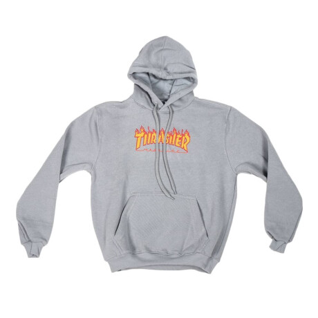 Canguro Thrasher Juvenil Flame Logo - Gris Canguro Thrasher Juvenil Flame Logo - Gris