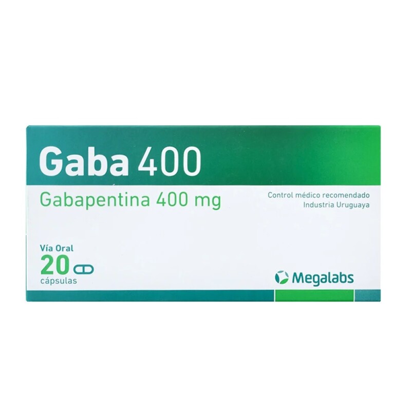 Gaba 400 Mg. 20 Caps. Gaba 400 Mg. 20 Caps.