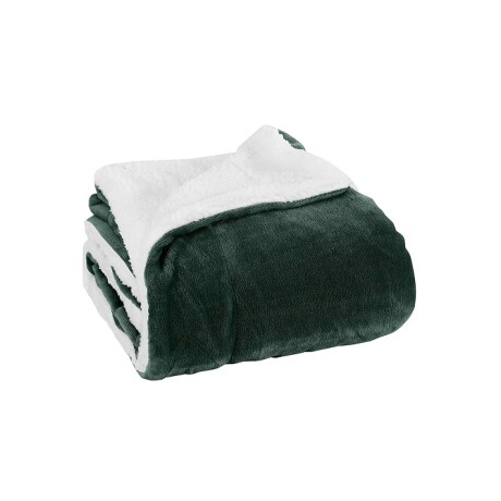 MANTA CORDERITO POLYESTER COLOR VERDE 200X230 NOVA28 VERDE