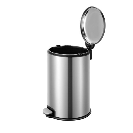 PAPELERA ACERO-INOXIDABLE GRIS EK9118MT