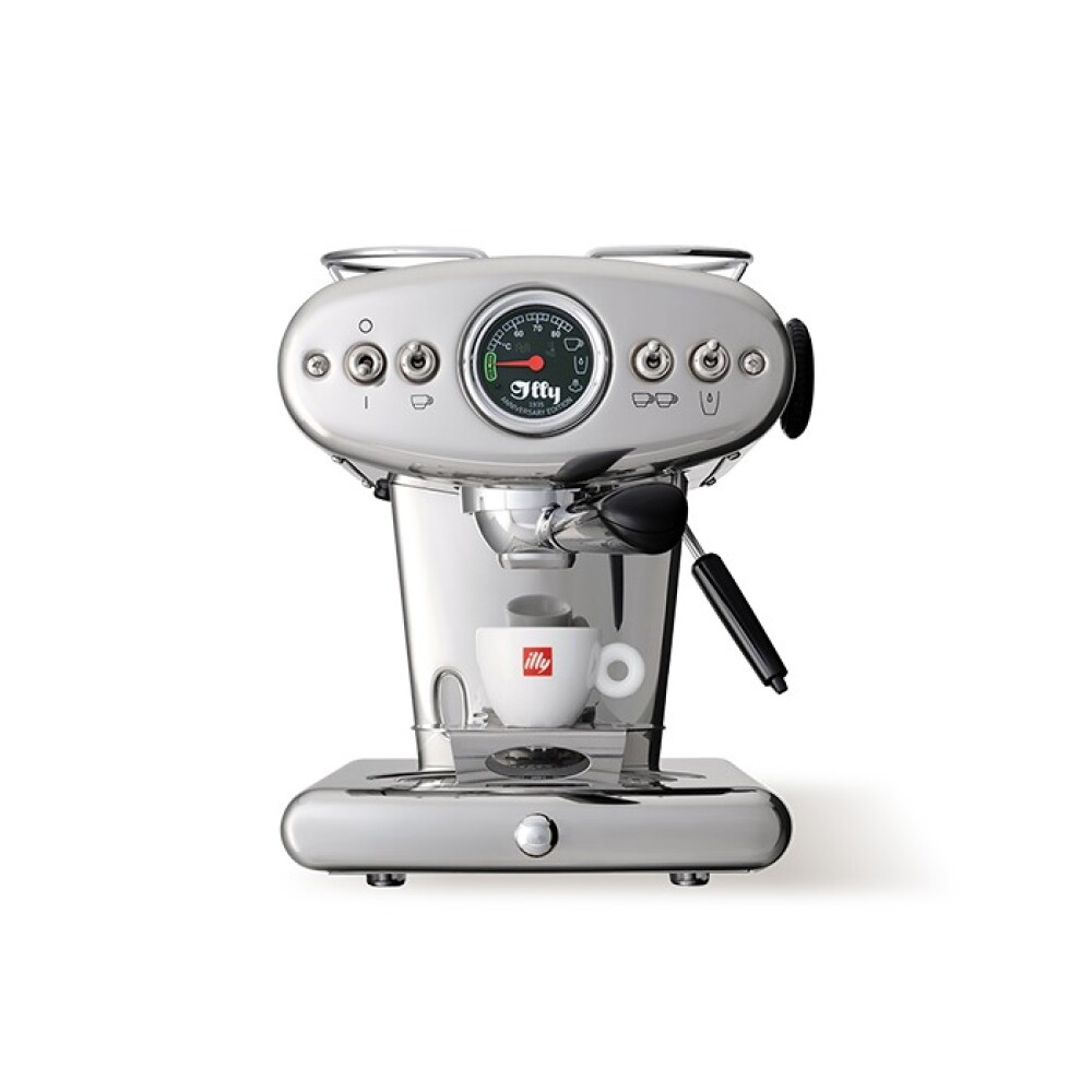 Máquina de Espresso Inox X1 Anniversary - E.S.E. & Molido Máquina de Espresso Inox X1 Anniversary - E.S.E. & Molido