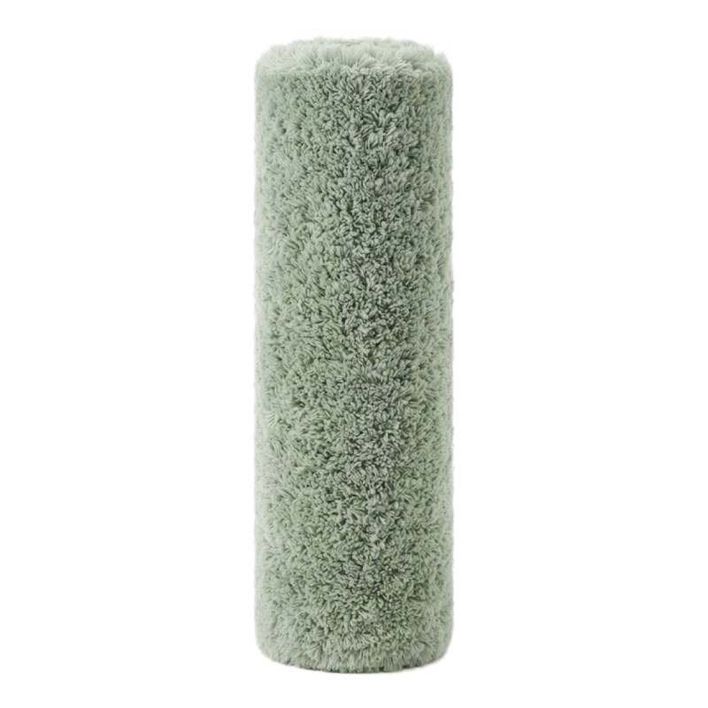 ALFOMBRA FELPUDA VERDE P/BAÑO 45X75CM Unica