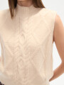 Chaleco Vesti Beige Claro