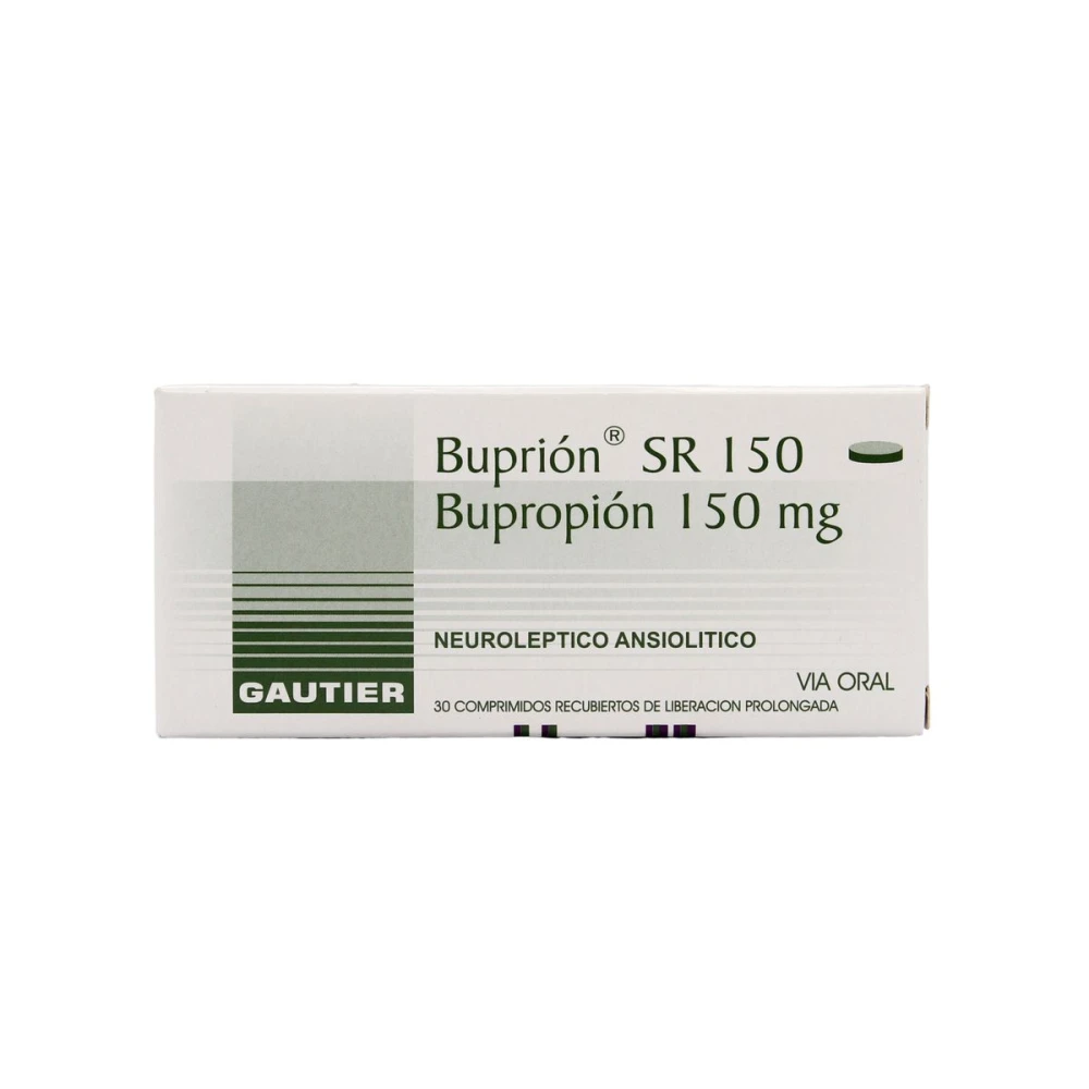 BUPRION SR 150 MG. CJ X 30 COMPRIMIDOS