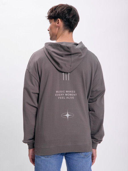 Canguro deportivo Gris Oscuro