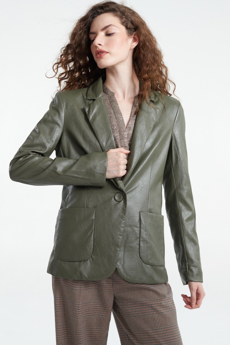 CHAQUETA Verde