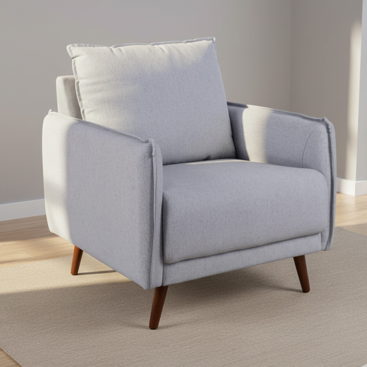 BUTACA - TELA GRIS CHARLOTTE 