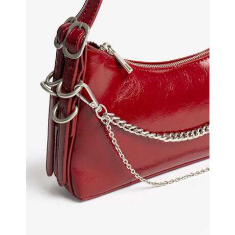 Cartera Formato Bandolera Rojo Medio