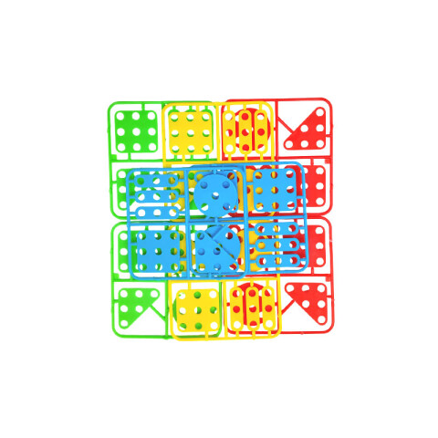 Puzzle DYI Mosaico De Plástico Educativo Puzzle Dyi Mosaico De Plástico Educativo