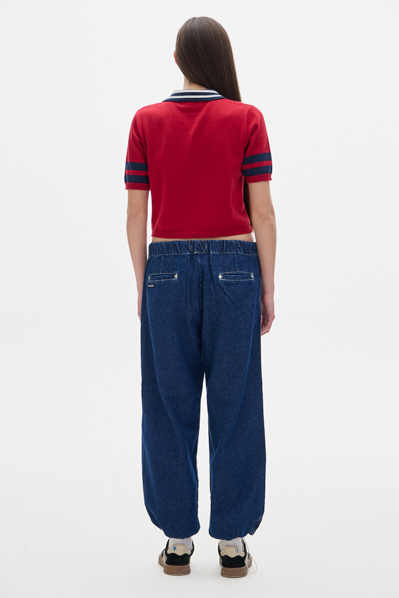 Remera Polo Ker Cherry
