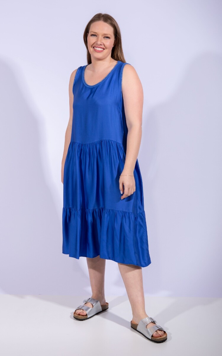 Vestido Teruel - Azul 