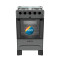 Cocina Enxuta 4 Hornallas Y Horno Supergas Termocupla GRIS