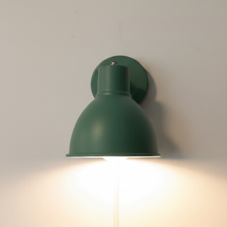 ARTEFACTO DECORATIVO DE PARED ALPHA Luminaria de Pared Alpha Verde