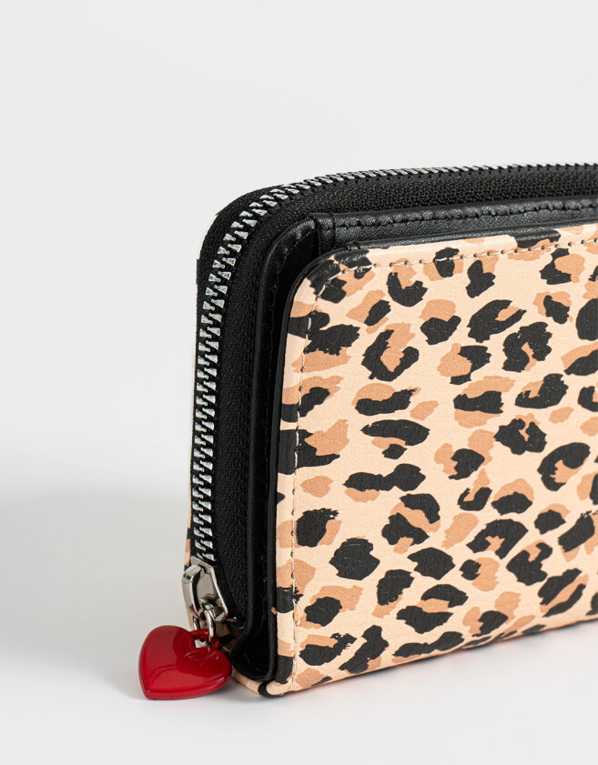 Billetera Billetera Cuerina Animal Print - Estampado Animal Print