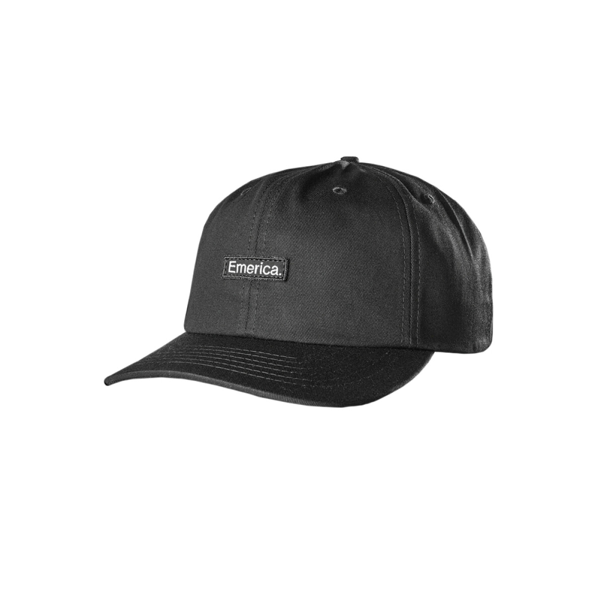 GORRO EMERICA PURE PARCH 6 PANEL - Black 