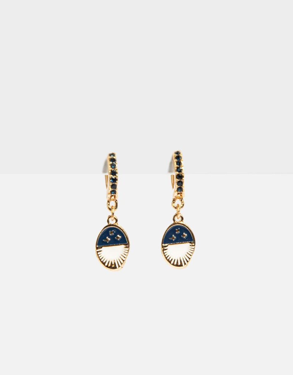 Aros Argollas Capsula Especial - Dorado 