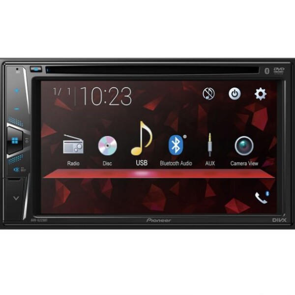 Radio para auto DVD multimedia con pantalla táctil transparente WVGA de 6,2″ - AVH-G225BT Radio para auto DVD multimedia con pantalla táctil transparente WVGA de 6,2″ - AVH-G225BT