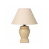 Lampara Jarron Cuadrado Crema YFS14980 30 cms Lampara Jarron Cuadrado Crema YFS14980 30 cms