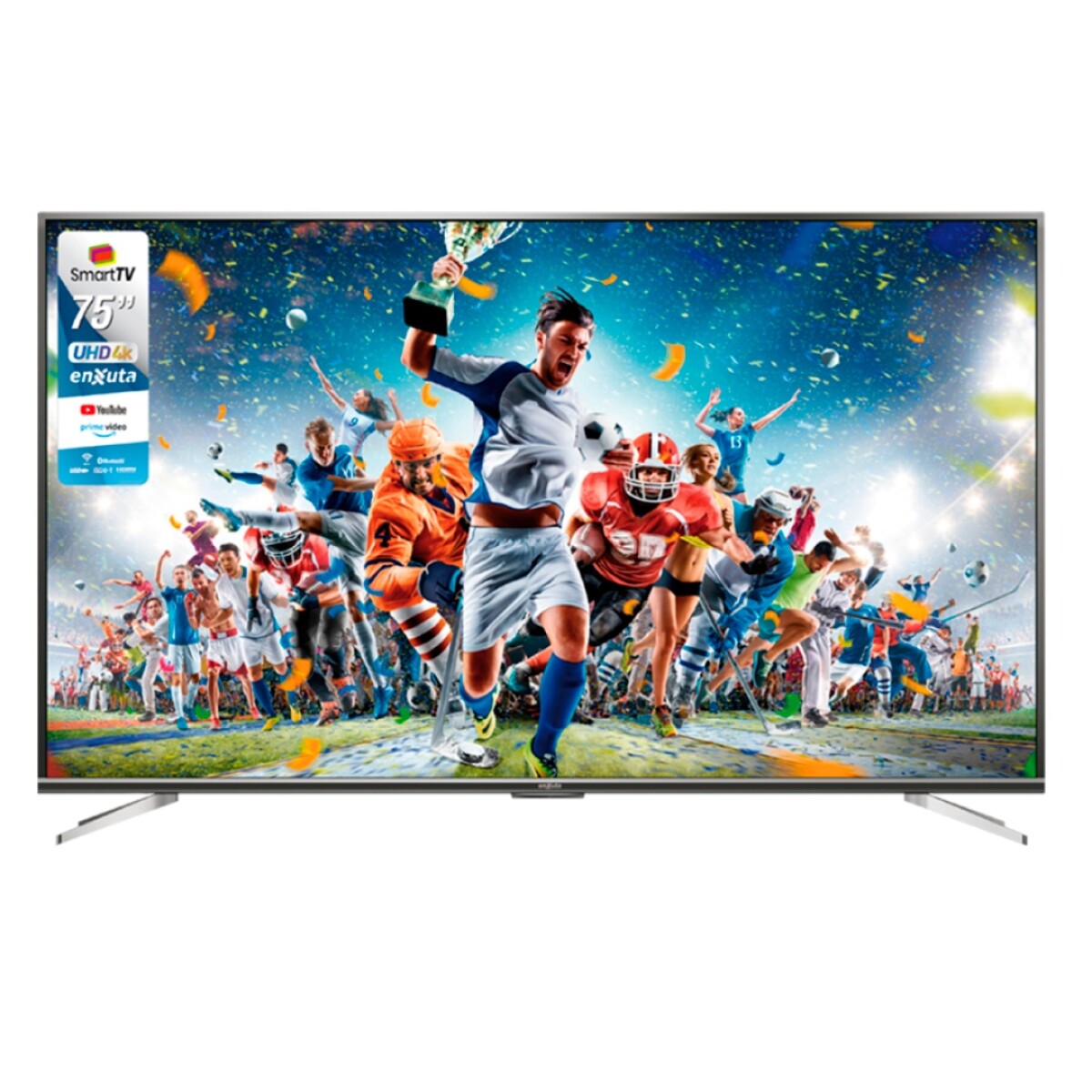 Smart Tv 75" Enxuta Ledenx1275sdf4kl - TV 75 ENXUTA SMART 4K LEDENX1275SDF4K 