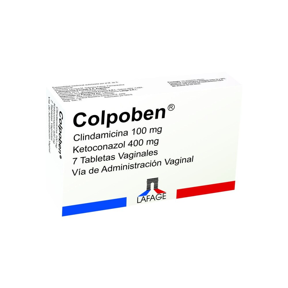 COLPOBEN VAGINAL CJ X 7 TABL. única
