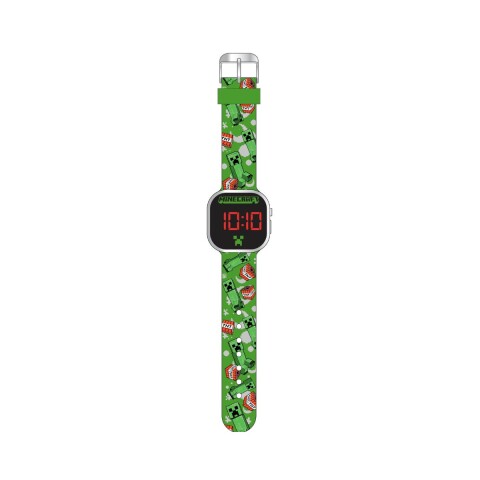 RELOJTOLK Reloj De Niño Digital Banda Led - Minecraft