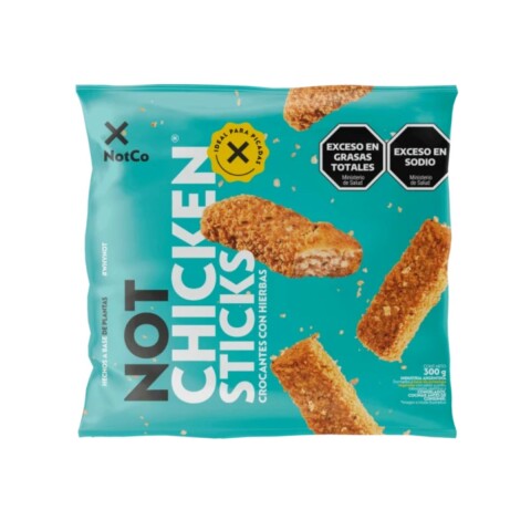 NOT CHICKEN STICKS CROCANTES - 300 GRS Not Chicken Sticks Crocantes - 300 Grs