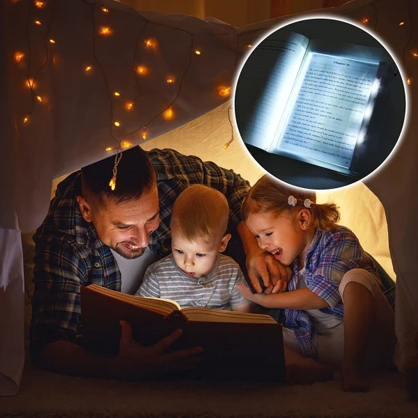 Luz Led Para Lectura Libros Portátil Nocturna Viaje Casa Luz Led Para Lectura Libros Portátil Nocturna Viaje Casa