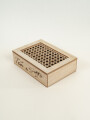 Caja Para Té Esterilla, 6 Separadores Color Unico