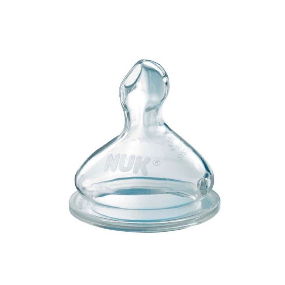 Tetina de Silicona NUK x1 Talle 1 para Agua – Flujo Medio Natural