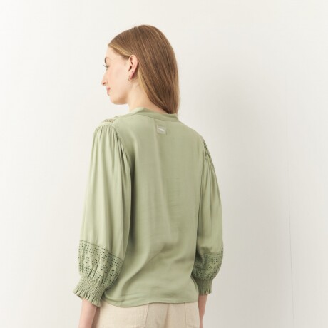 CAMISA ASTRID Verde Hierba