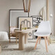 Silla Eames Blanca Reforzada Comedor De La Mejor Calidad Blanco