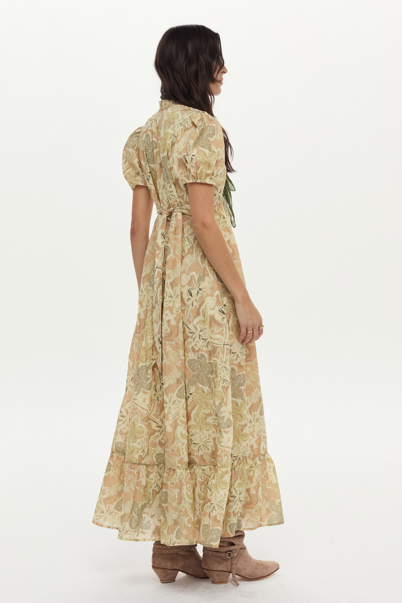Vestido Carly Amarillo Claro
