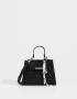 City Cartera City Con Hebilla - Negro
