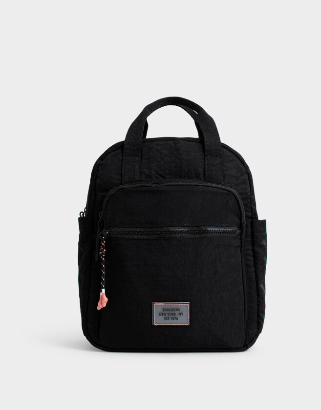 Mochilas Urbanas Deportivo Mochila Colorblock - Negro