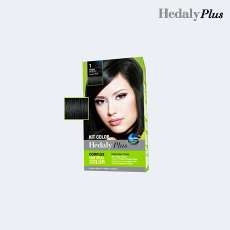 TINTA COLORACION KIT HEDALY PLUS Nº 1 NEGRO INTENSO TINTA COLORACION KIT HEDALY PLUS Nº 1 NEGRO INTENSO