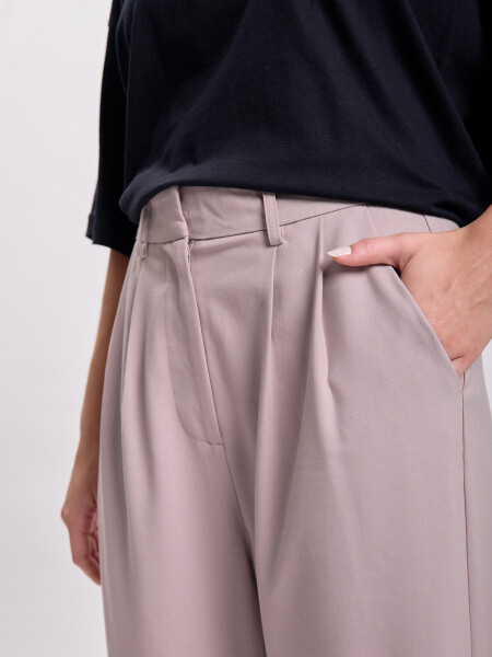 Pantalón vestir carrot Visón