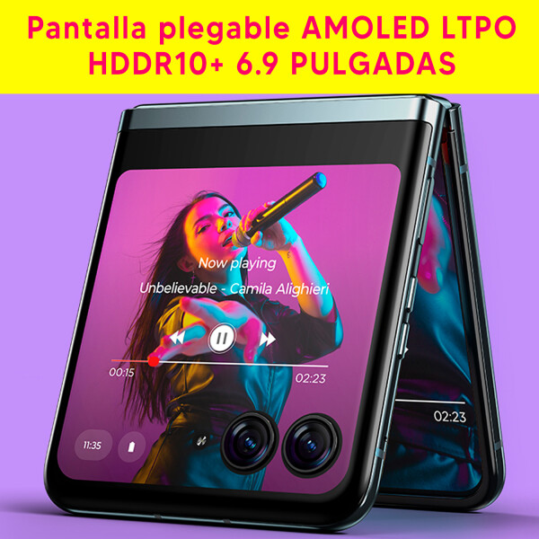 Celular Plegable Motorola Razr 40 Ultra 12/512 Gb 5g + Auriculares Inalámbricos E7s COMBO MOTOROLA EAZR 40 ULTRA + REGALO