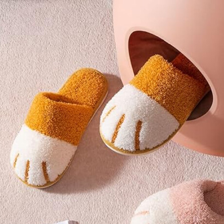 Pantufla gatito Marron