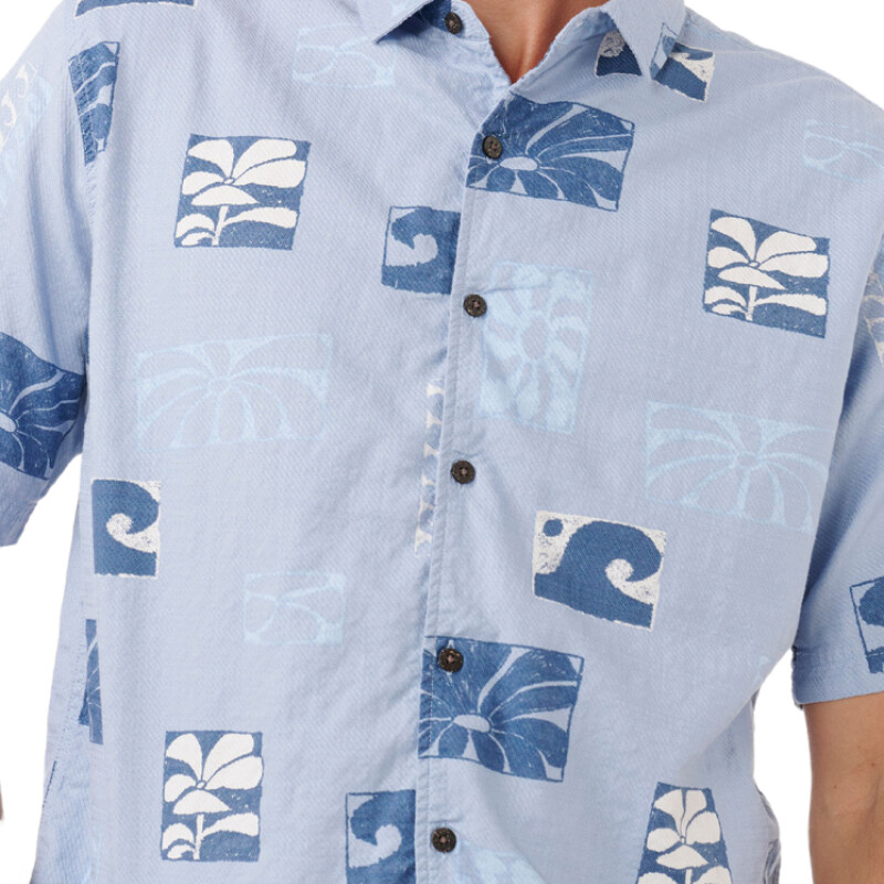 Camisa Rip Curl Aots Ty Williams Shirt - Celeste Camisa Rip Curl Aots Ty Williams Shirt - Celeste
