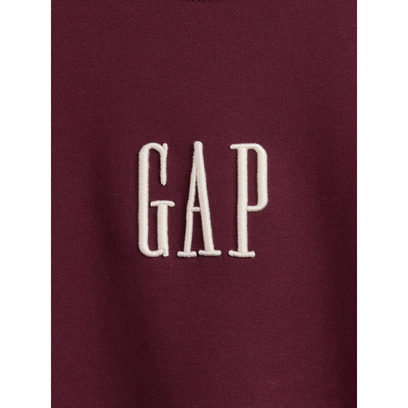 CORP LOGO CREW TUSCAN RED