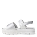 Sandalias de Niña MINI Miss Carol RETINO de pu Plateado - Blanco