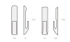 Tenon cerradura electrónica A2 A2-c