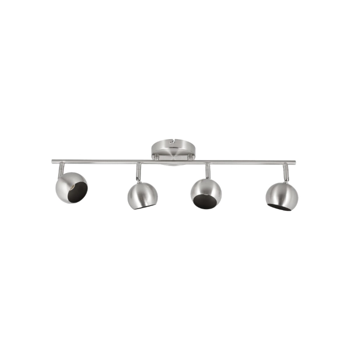 Luminaria de Adosar Gina Cuadruple Orientable Nickel 